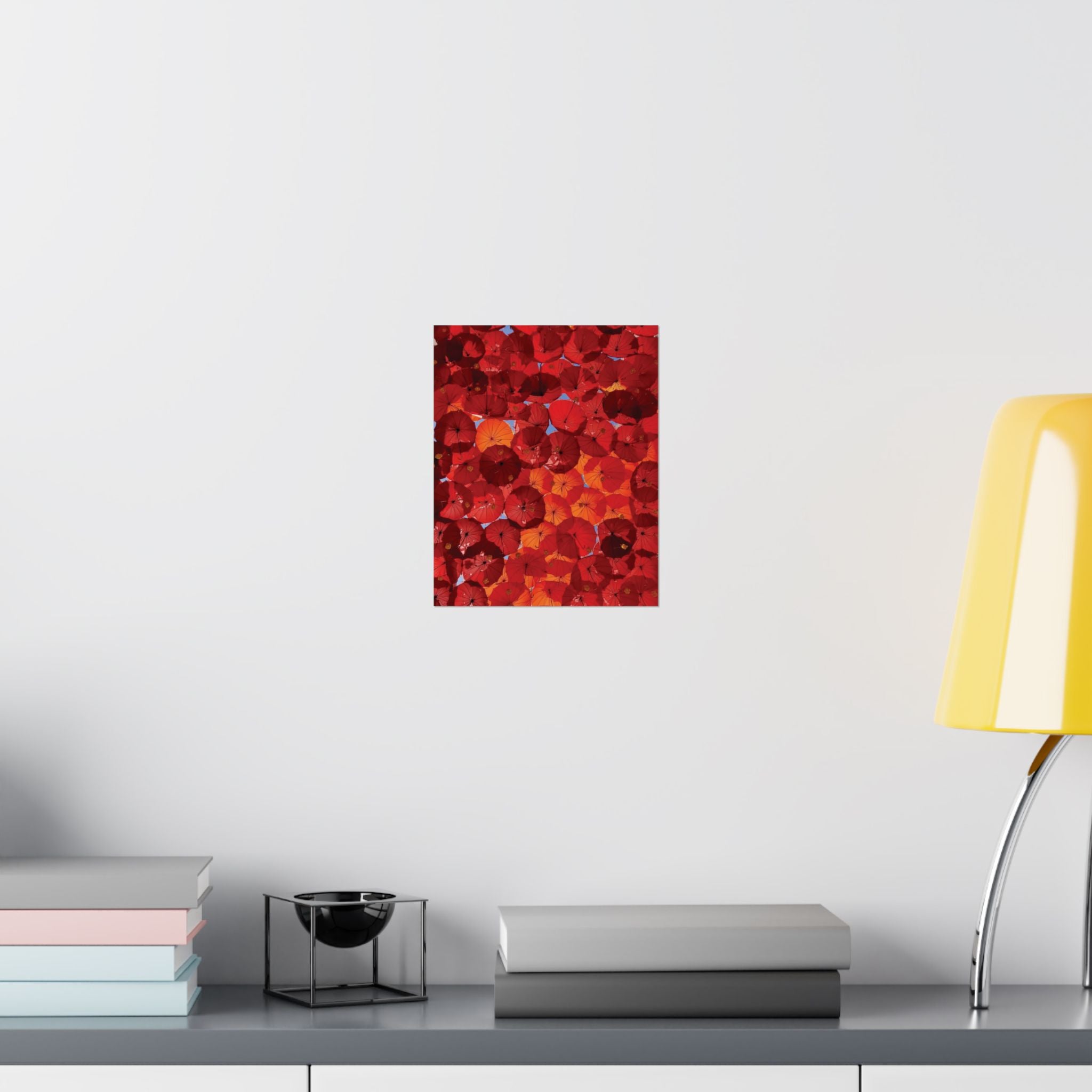 Geometric Facade Pattern Matte Poster | Architectural Black and White Wall Art